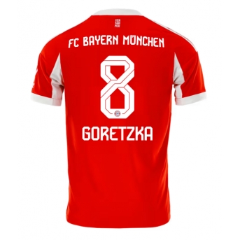 Billige Fotballdrakt Bayern Munich Leon Goretzka #8 Replika Hjemmedrakt 2025-26 Kortermet